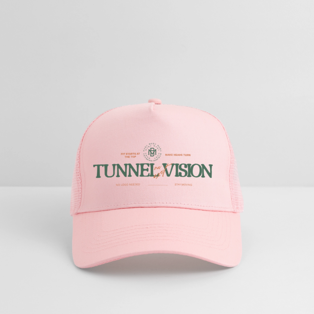 Tunnelvision - Trucker Cap - Hellrosa