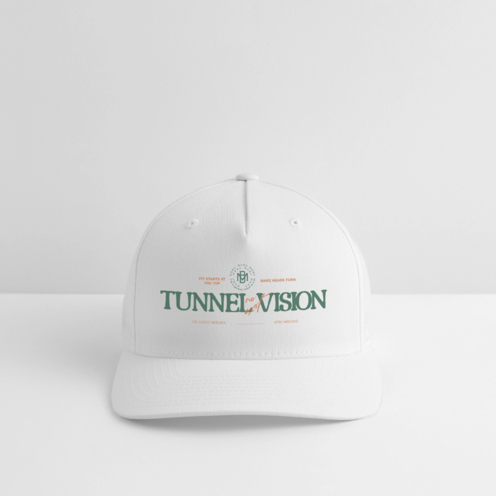 Tunnelvision - Flexfit Cap - Weiß