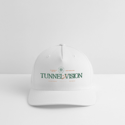 Tunnelvision - Flexfit Cap - Weiß