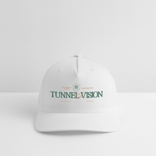 Tunnelvision - Flexfit Cap - Weiß