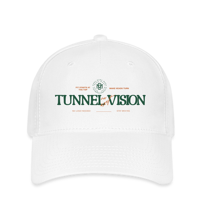 Tunnelvision - Flexfit Cap - Weiß
